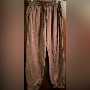 Lululemon Heathered Maroon Lounge Pants
